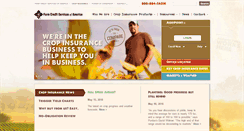 Desktop Screenshot of cropinsurancespecialists.com